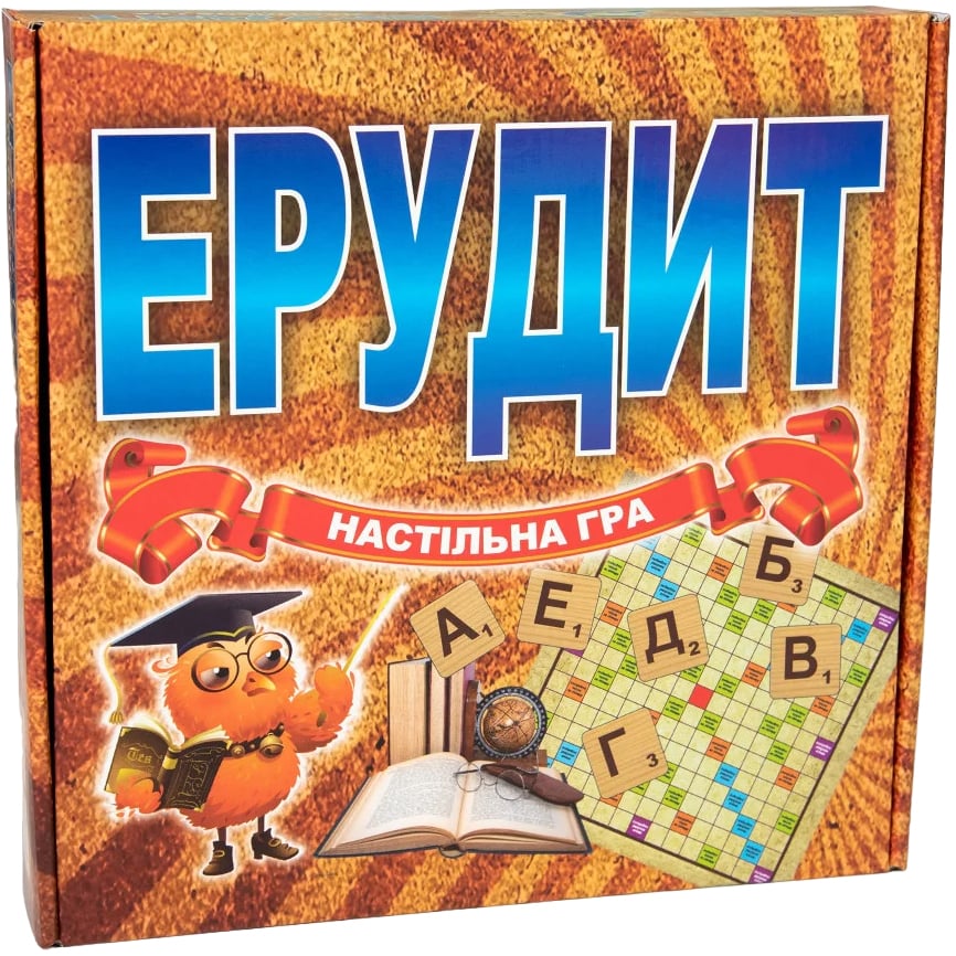 Photos - Board Game Strateg Настільна гра  Ерудит, укр. мова  (870)