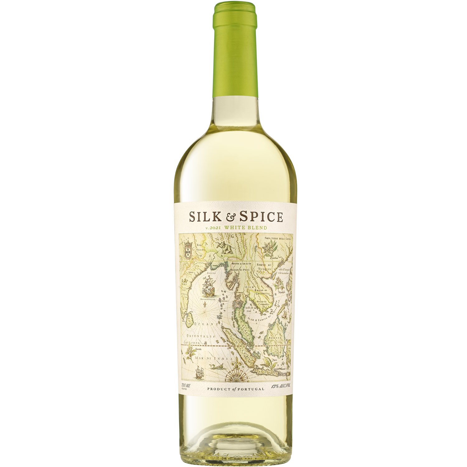 Вино Sogrape Vinhos Silk & Spice White Blend біле напівсухе 0.75 л - фото 1