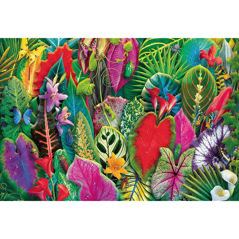 Пазлы Trefl Безграничная коллекция: Тропический сад 1500 элементов - фото 2