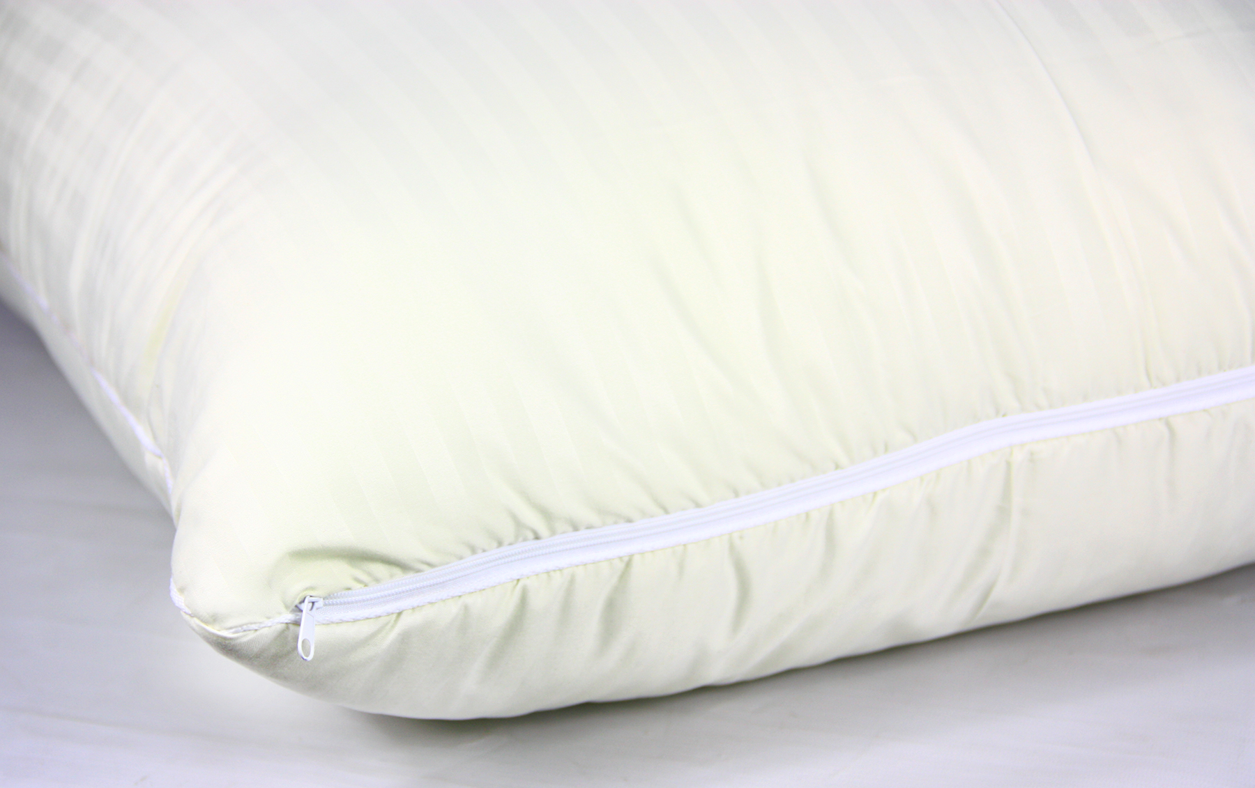 Подушка гипоаллергенная LightHouse Swan Mf Stripe Лебединый пух 70х70 см кремовый (2200000555281) - фото 5