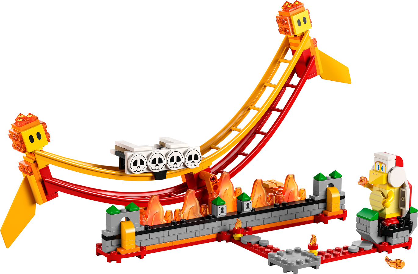 Конструктор LEGO Super Mario Lava Wave Ride, 218 деталей (71416) - фото 2