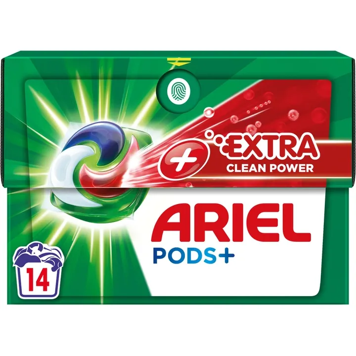 Photos - Laundry Detergent Ariel Капсули для прання  PODS + Сила Екстраочищення 14 шт. 