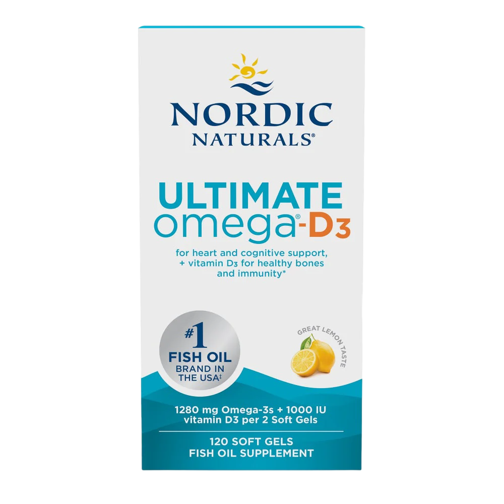 Рыбий жир Nordic Naturals Ultimate Omega-D3 120 капсул - фото 2