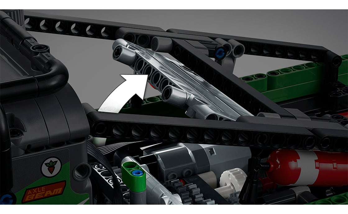 Конструктор LEGO Technic Пробна вантажівка Mercedes-Benz Zetros Toyrc, 2110 деталей (42129) - фото 8