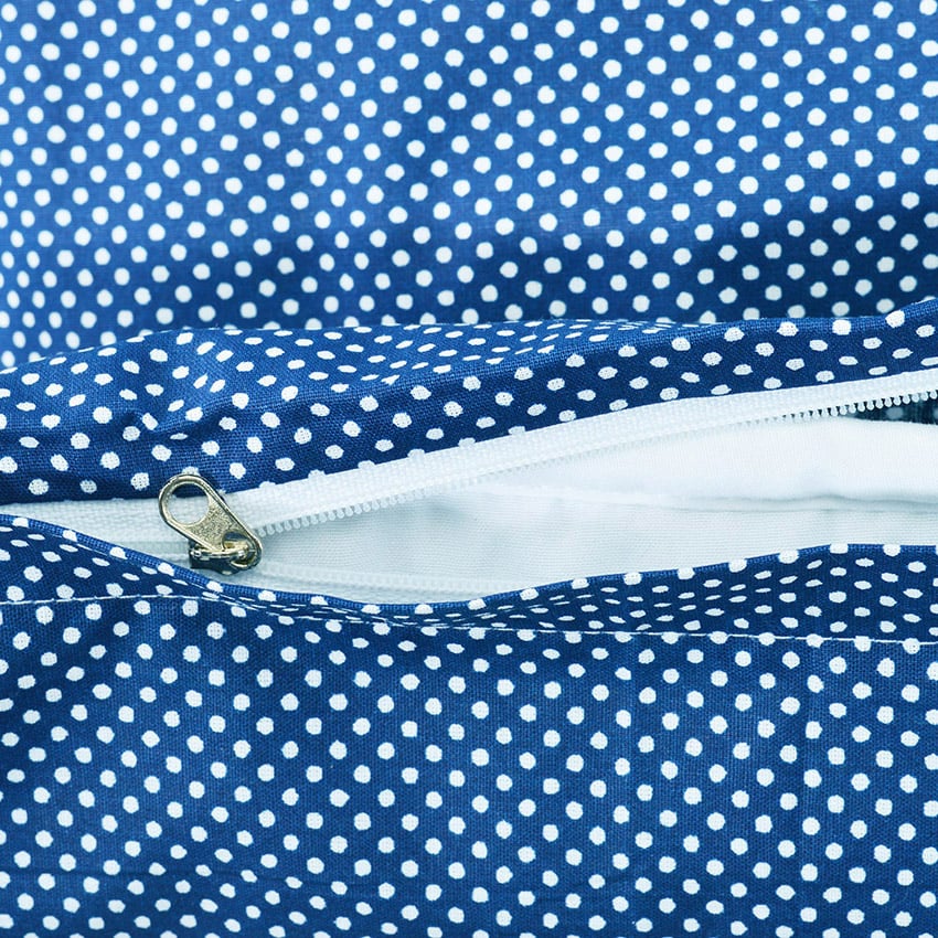 Комплект постельного белья в коляску Papaella, синий, 80х60 см (8-10446) - фото 3