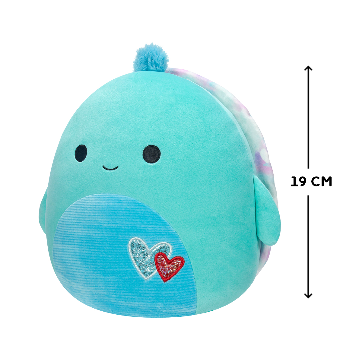 Мягкая игрушка Squishmallows Черепаха Каскад 19 см (SQVA00840) - фото 4