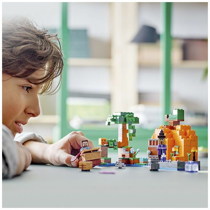 Конструктор LEGO Minecraft Тыквенная ферма , 257 деталей (21248) - фото 10