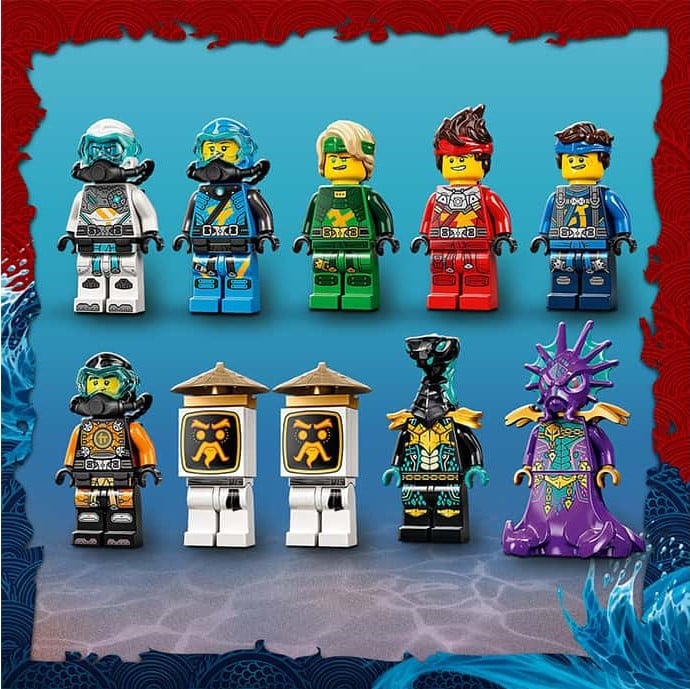 Конструктор LEGO Ninjago Підводний Дарунок Долі, 1159 деталей (71756) - фото 10