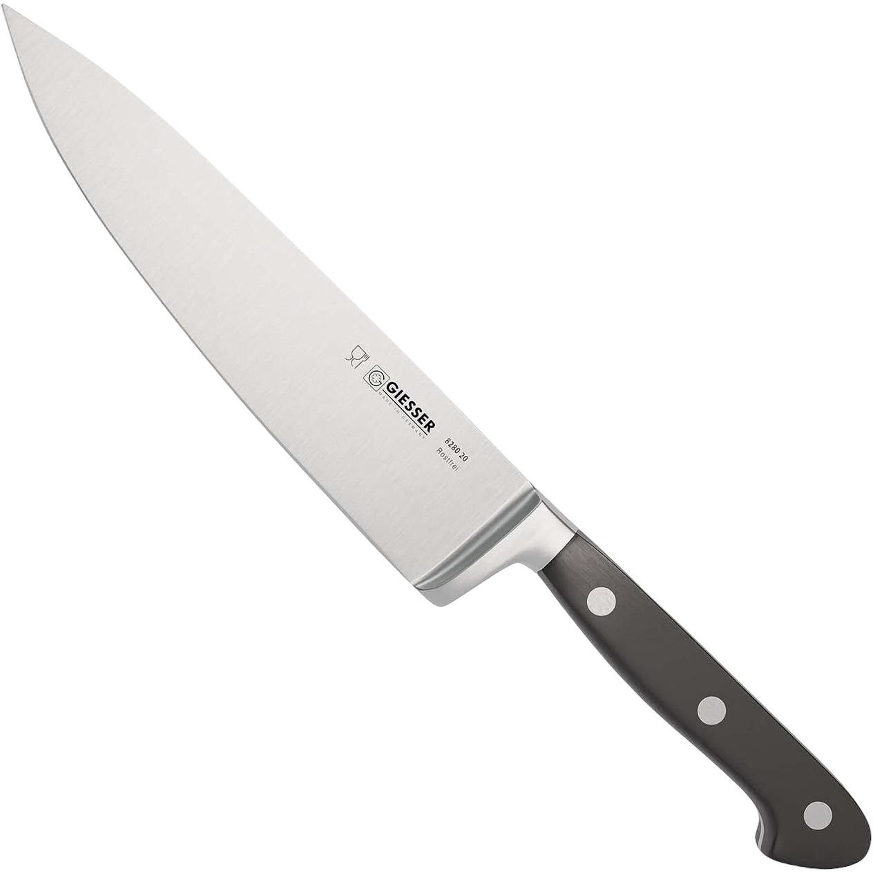 Кухонный шеф-нож Giesser 200 мм Черный 000266603 - фото 1