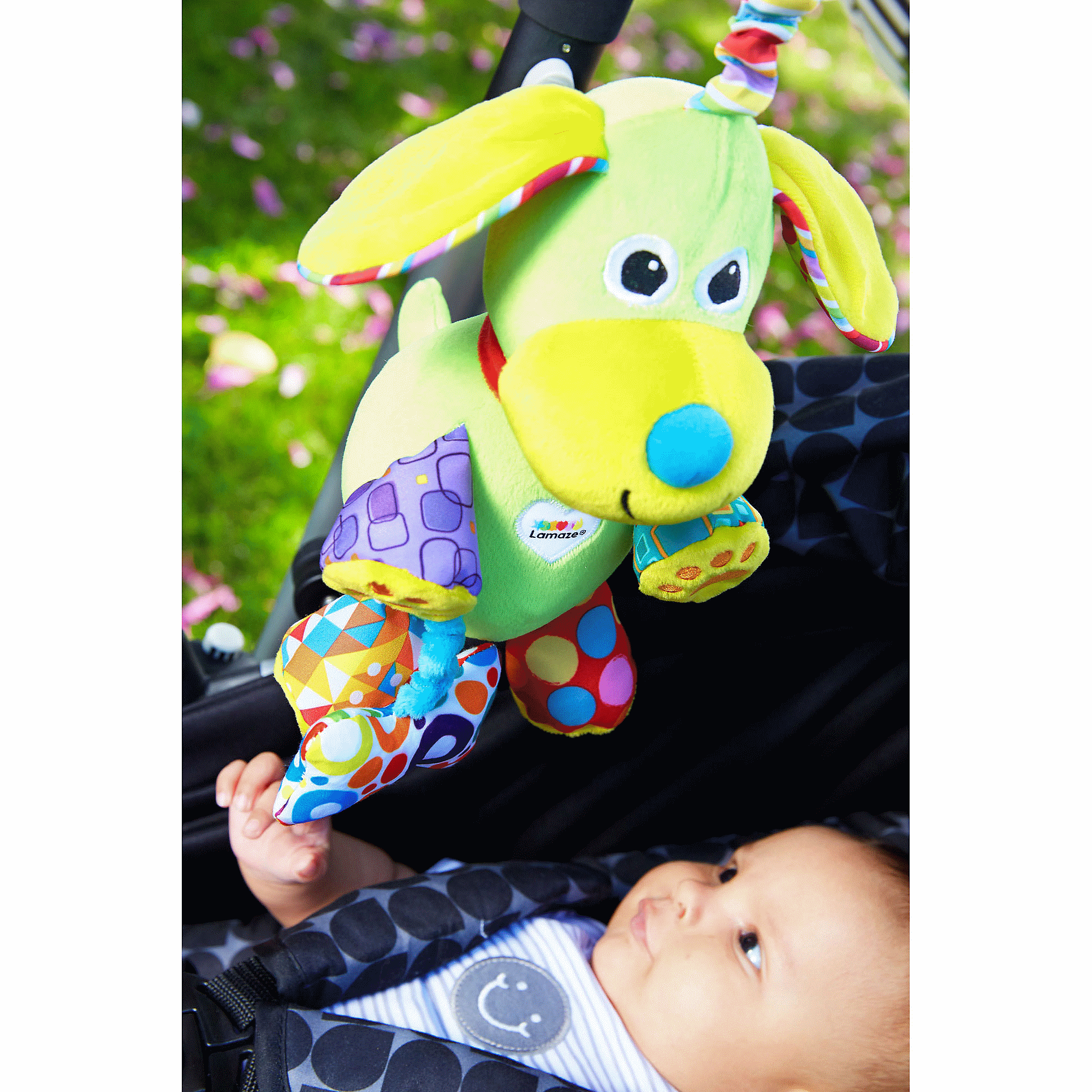 Игрушка-подвеска Lamaze Щенок с косточкой (246126) - фото 3