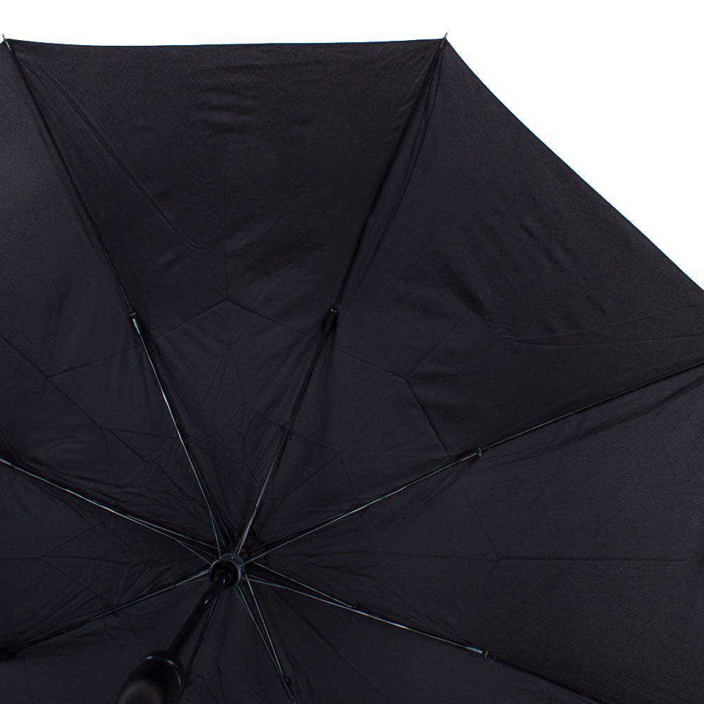 Мужской складной зонтик полуавтомат Zest 106 см черный - фото 3