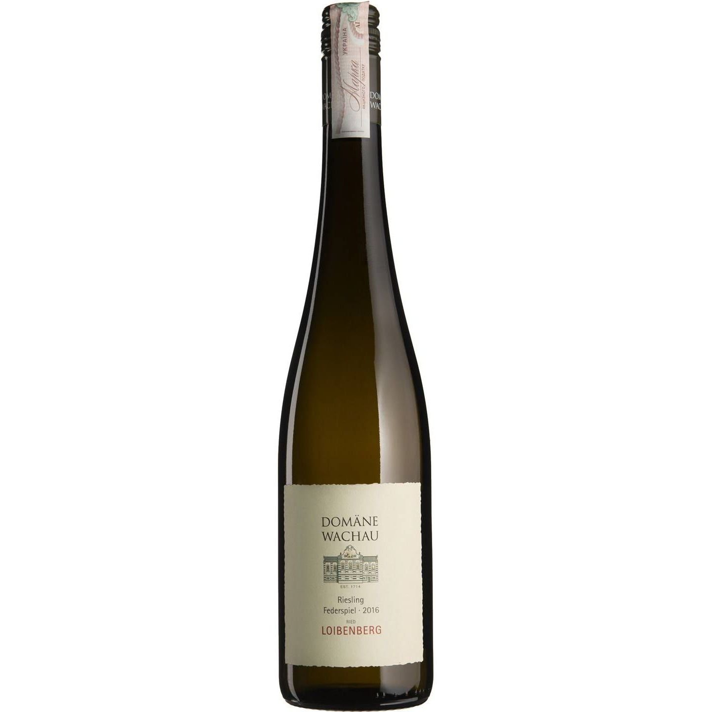 Вино Domane Wachau Riesling Federspiel Loibenberg белое, сухое, 0,75 л - фото 1