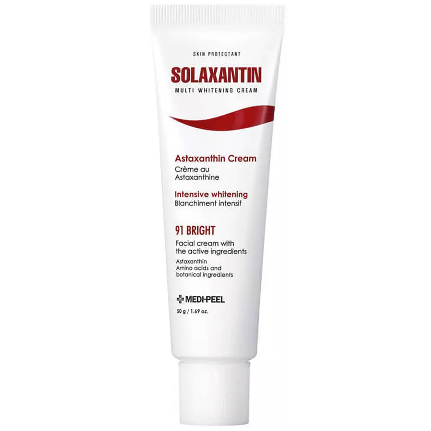 Крем для лица Medi-Peel Solaxantin Multi Whitening Cream мультиантиоксидантный против пигментации 50 г - фото 1