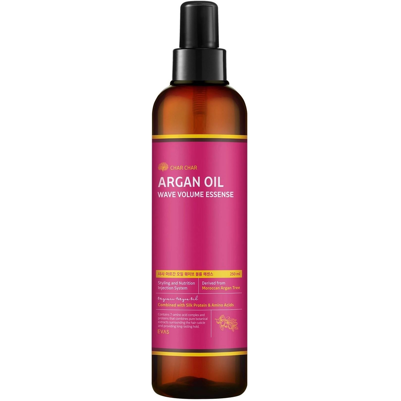 Эссенция для волос Char Char Аргановое масло Argan Oil Wave Volume Essense, 250 мл (002781) - фото 1