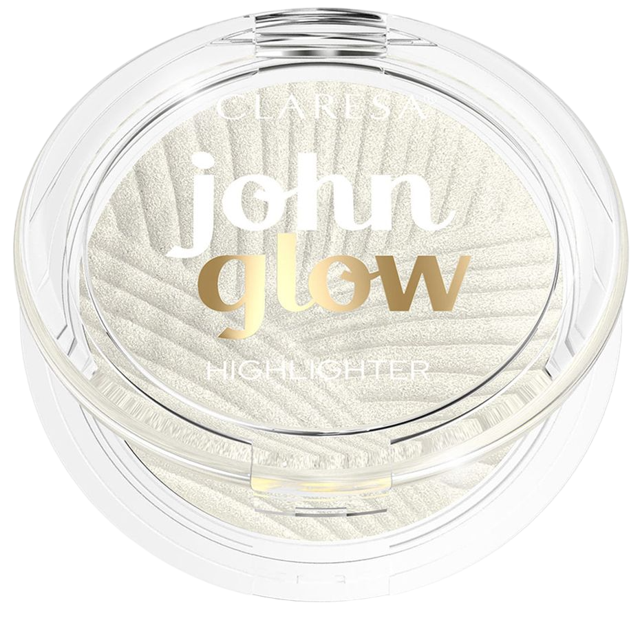 Компактный хайлайтер для лица Claresa John Glow, тон 01 (gold bar), 8 г - фото 1