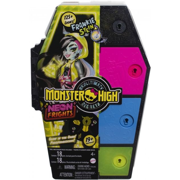 Набір-сюрприз Жахо-секрети Френкі Monster High Неонові та бомбезні (HNF79) - фото 8