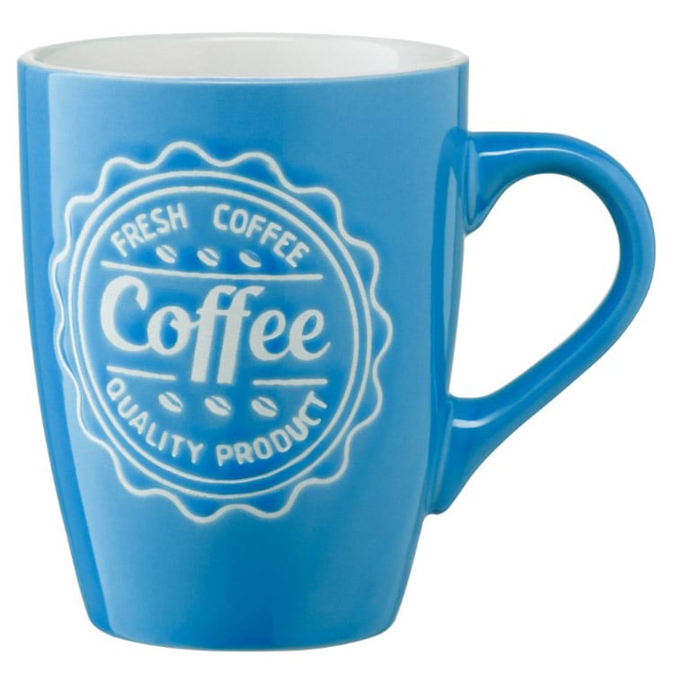 Чашка Ardesto Coffee, 330 мл, синій (AR3469BL) - фото 1