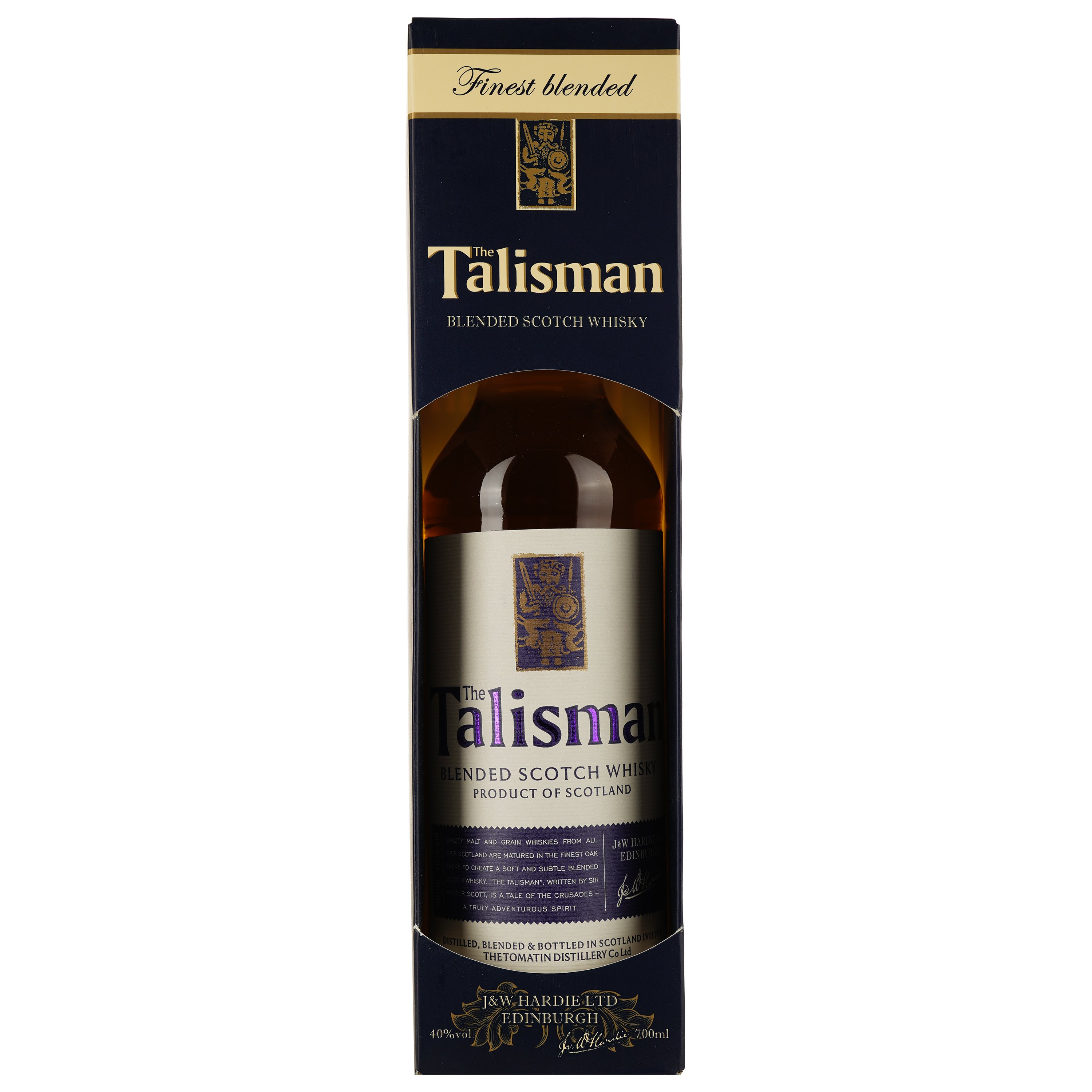 Виски J&W Hardie Talisman, Blended Scotch Whisky, 40%, 0,7 л (861555) - фото 2