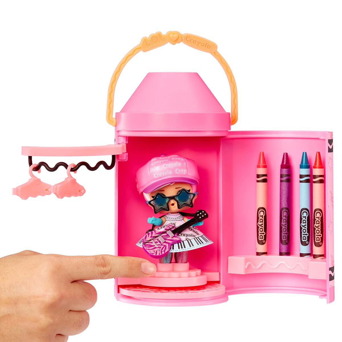Игровой набор с куклой L.O.L. Surprise Crayola Color Me Studio (505273) - фото 4