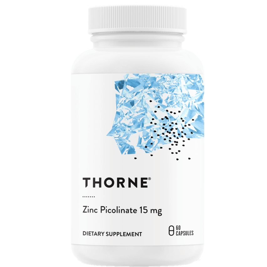 Пиколинат цинка усиленный Thorne Research Zinc Picolinate 30 мг 180 капсул - фото 1