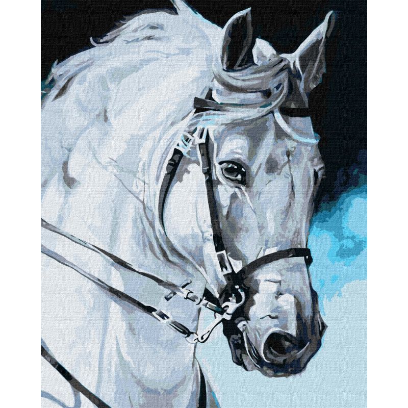 Картина по номерам Ideyka Гордый конь KHO4387 40х50 см - фото 1