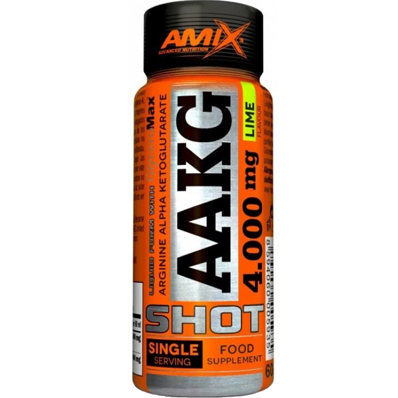 Аргинин Amix AAKG Shot 4000 мг 60 мл лайм - фото 1