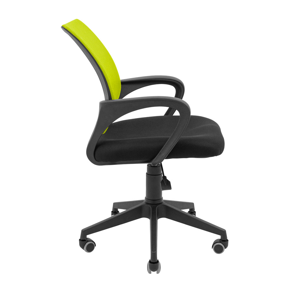 Крісло офісне Richman Спайдер Ю Пластик Піастра сітка чорний + жовтий (RCM-1093) - фото 3
