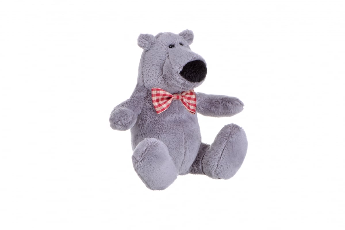 М'яка іграшка Same Toy Полярний ведмедик, 13 см, сірий (THT665) - фото 2