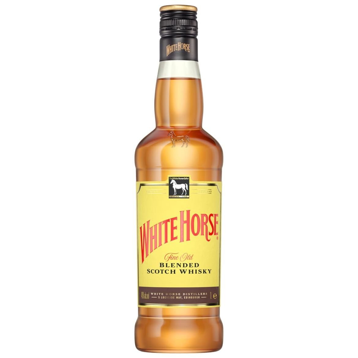 Виски White Horse Blended Scotch Whisky, 40%, 1 л - фото 1