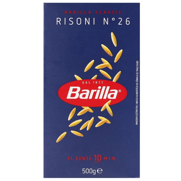 Вироби макаронні Barilla Рісоні №26, 500 г (903663) - фото 2