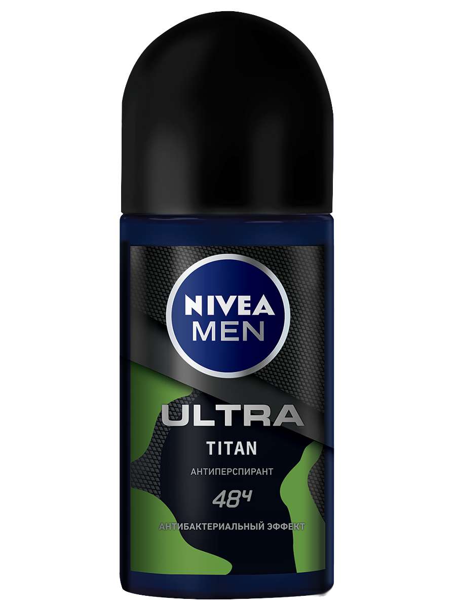 Фото - Дезодорант Nivea -антиперспірант  Men Ultra Titan з антибактеріальним ефекто 