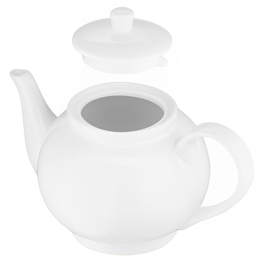 Чайник заварочный Ardesto Imola, 1,1 л, белый (AR3520I) - фото 3