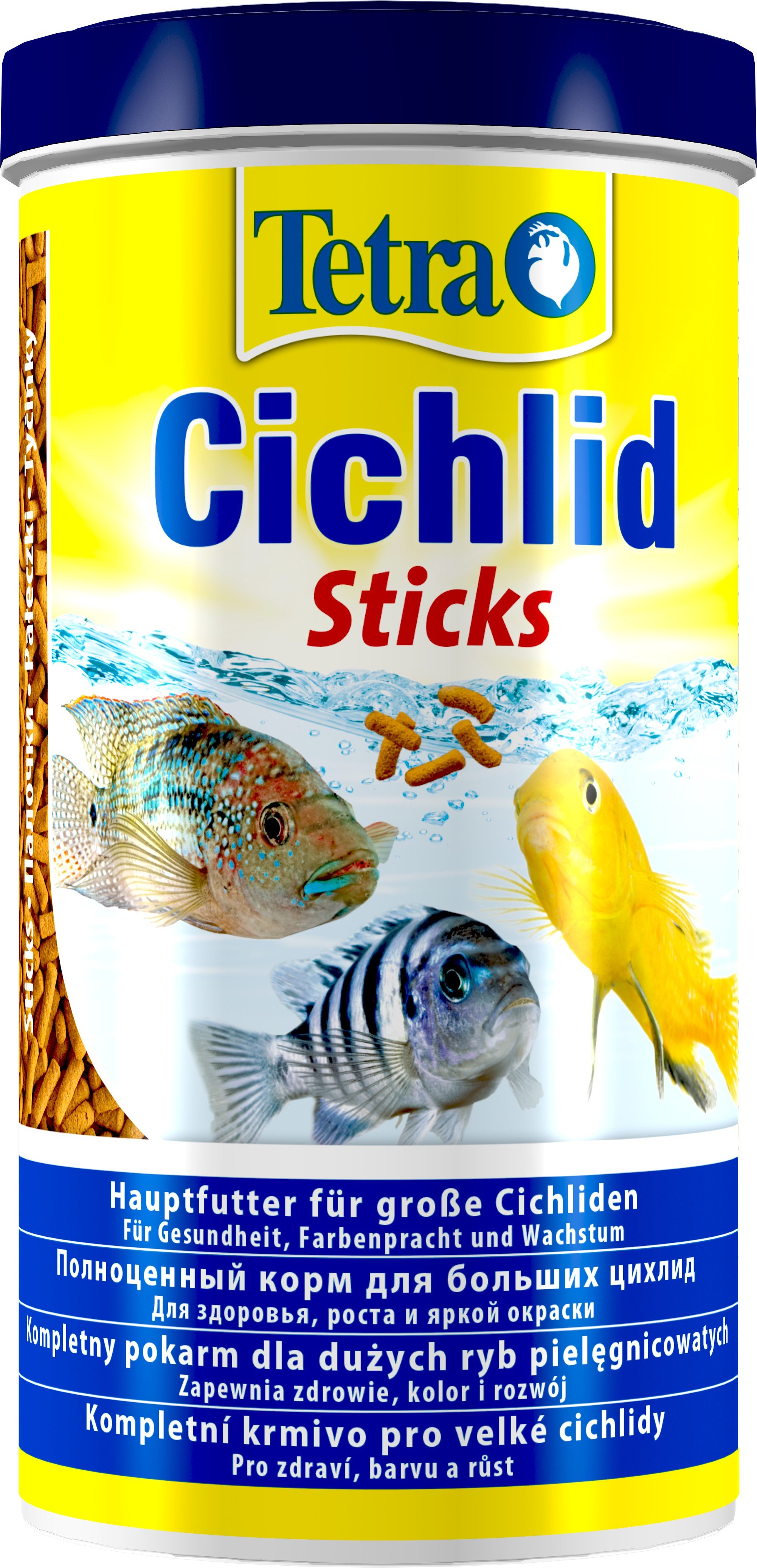 Photos - Fish Food Tetra Корм для акваріумних рибок  Cichlid Sticks Палички, 1 л  (198975)