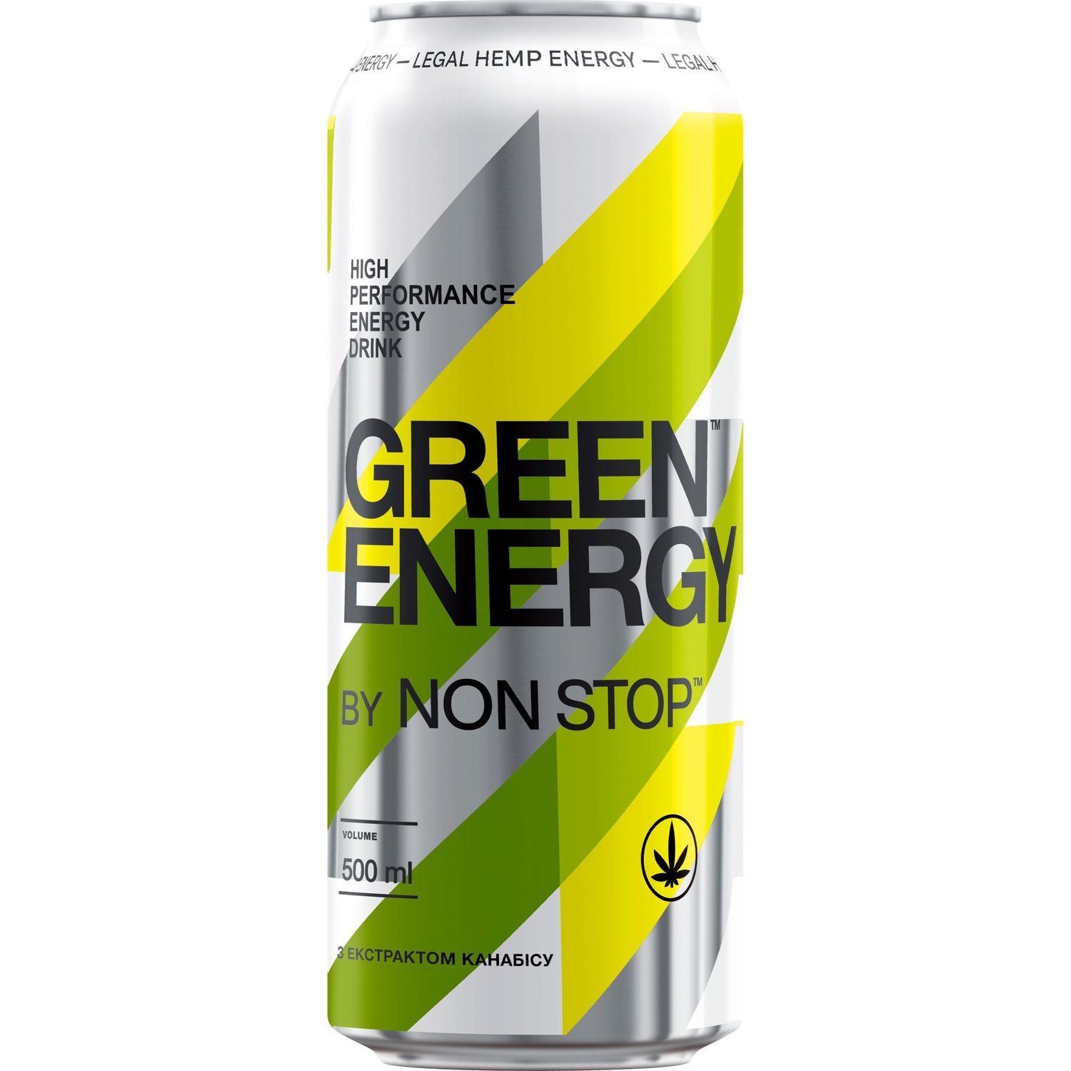 Энергетический безалкогольный напиток Green Energy 500 мл - фото 1
