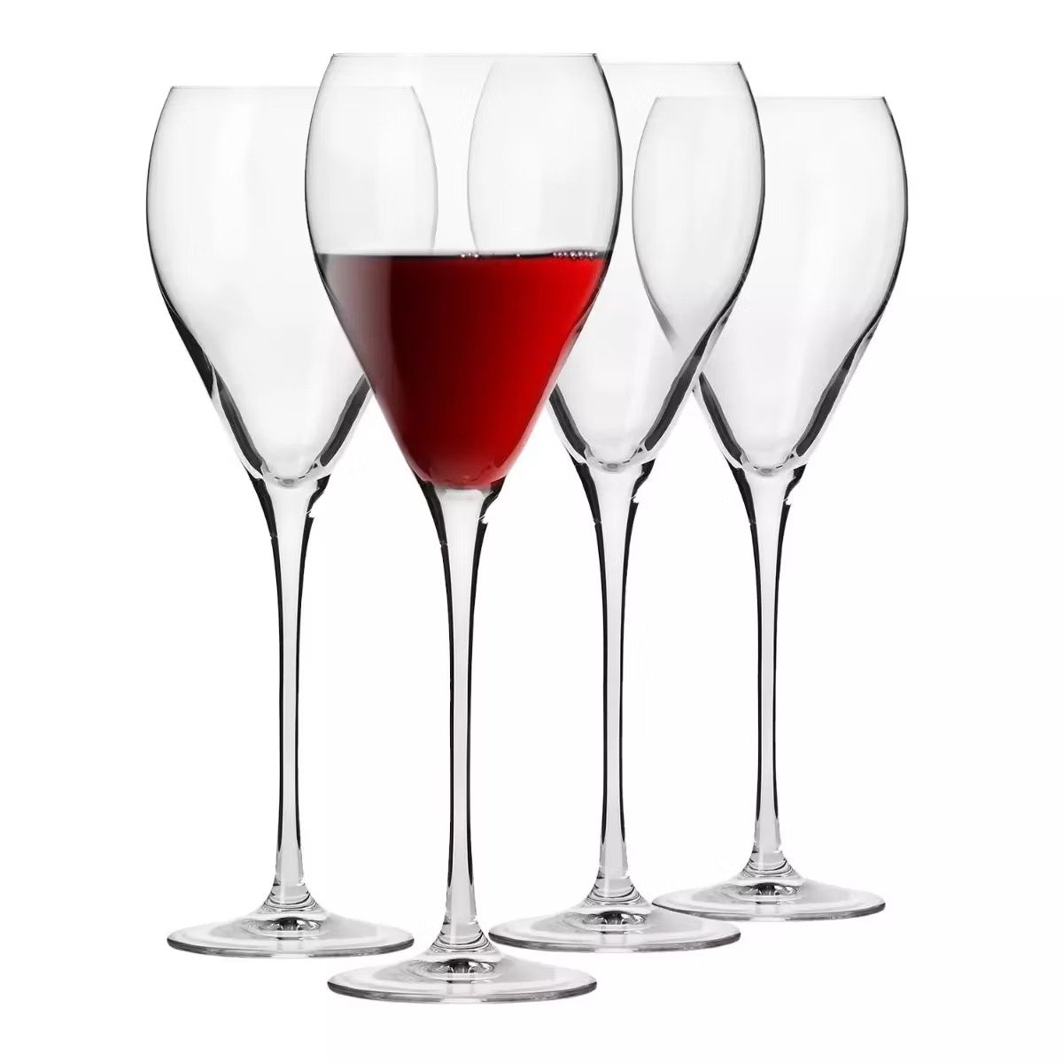 Набор бокалов для вина Krosno Perla Elegance, стекло, 480 мл, 4 шт. (911670) - фото 1