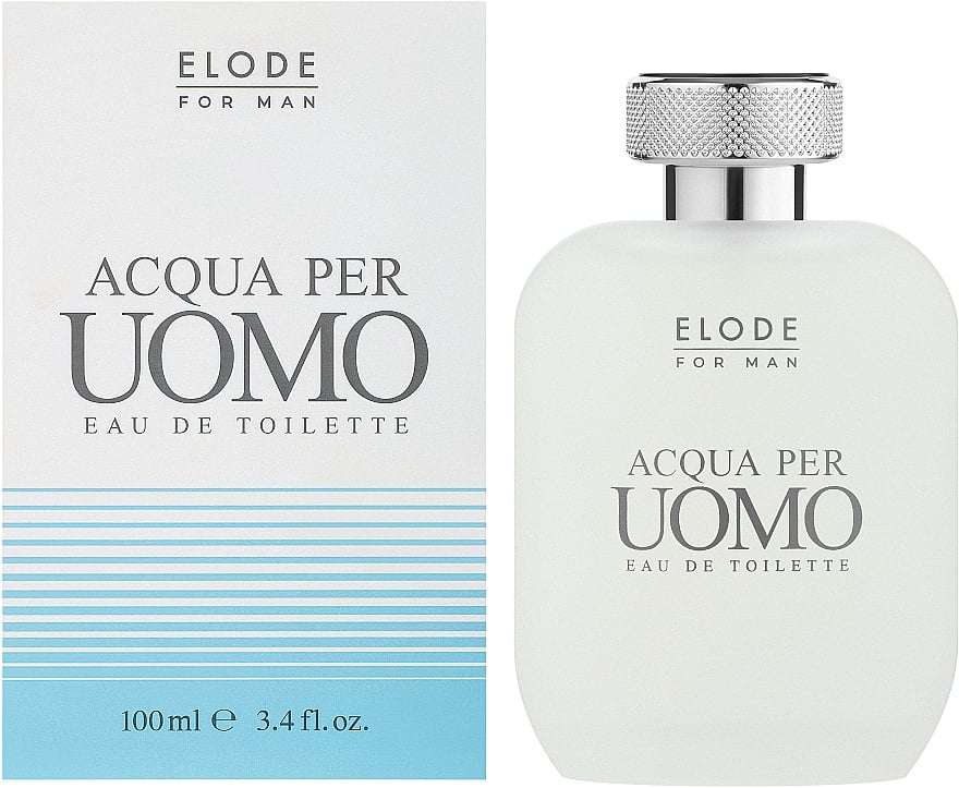 Туалетна вода для чоловіків Elode Acqua Per Uomo, 100 мл - фото 2