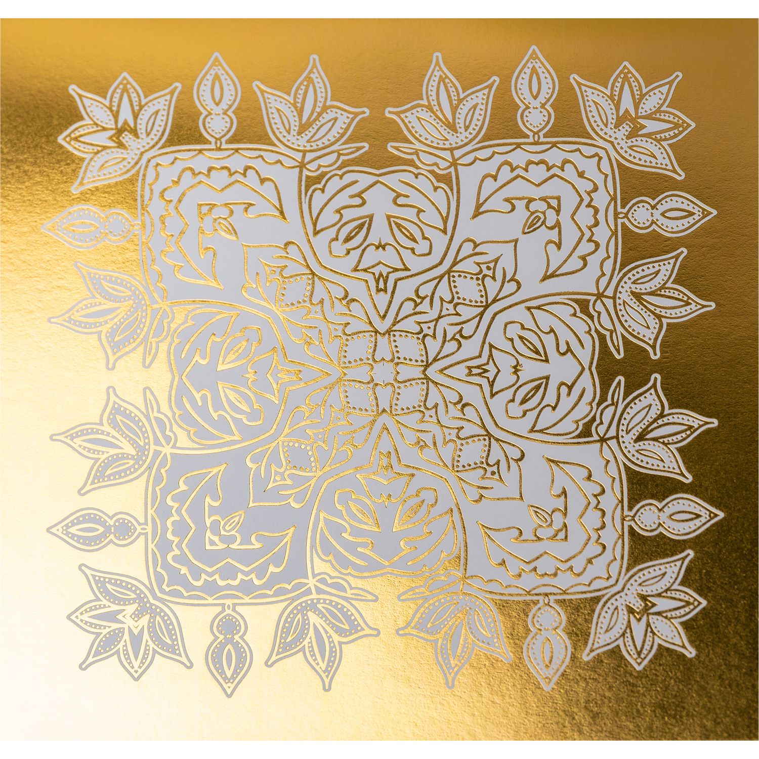 Раскраска антистресс Santi Mandala золотая 24 листа (742952) - фото 2