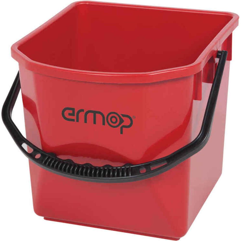 Ведро Ermop Professional пластиковое красное 25 л - фото 1