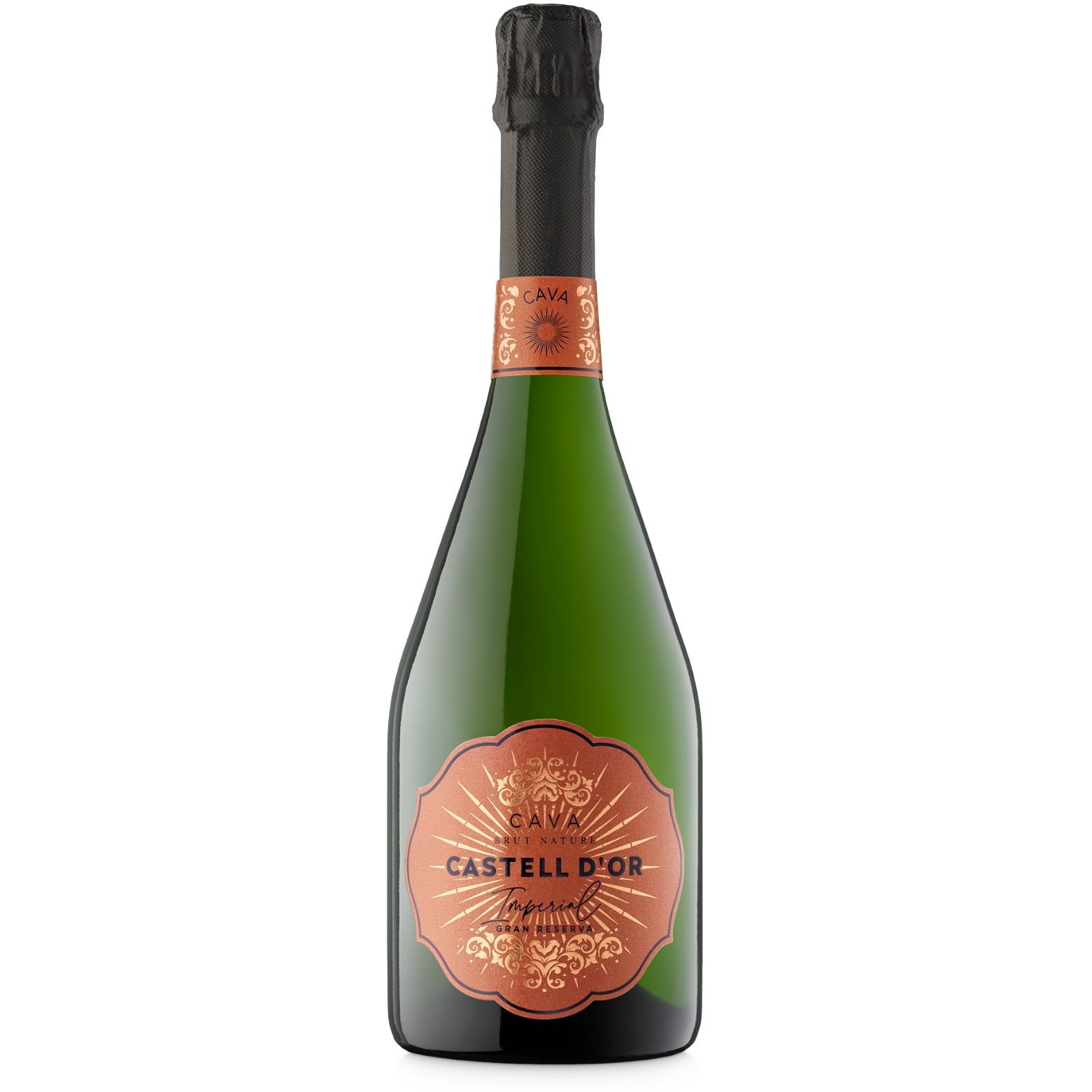 Вино ігристе Castell d’Or Cava Brut Nature Gran Reserva біле сухе 0.75 л - фото 1