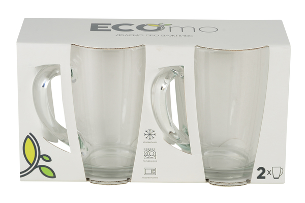 Набір чашок Ecomo Cappuccino, 2 предмети, 300 мл (6720817) - фото 2