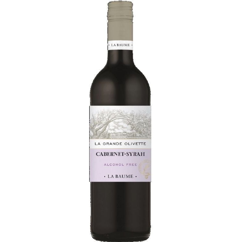 Вино Domaine De La Baume Grande Olivette Cabernet Syrah Alcogol free красное сладкое 0.75 л - фото 1
