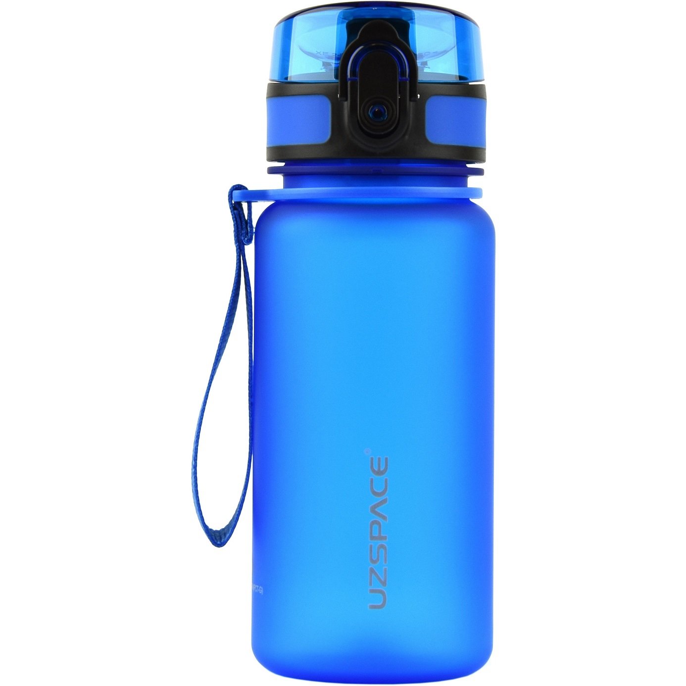 Пляшка для води UZspace Colorful Frosted, 350 мл, блакитний (3034) - фото 1