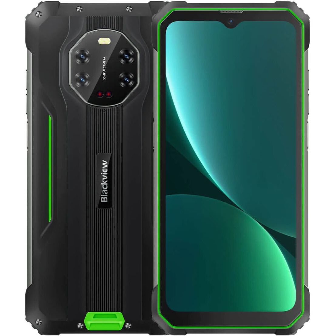 Смартфон Blackview BL8800 8/128GB Green (Global) - фото 1