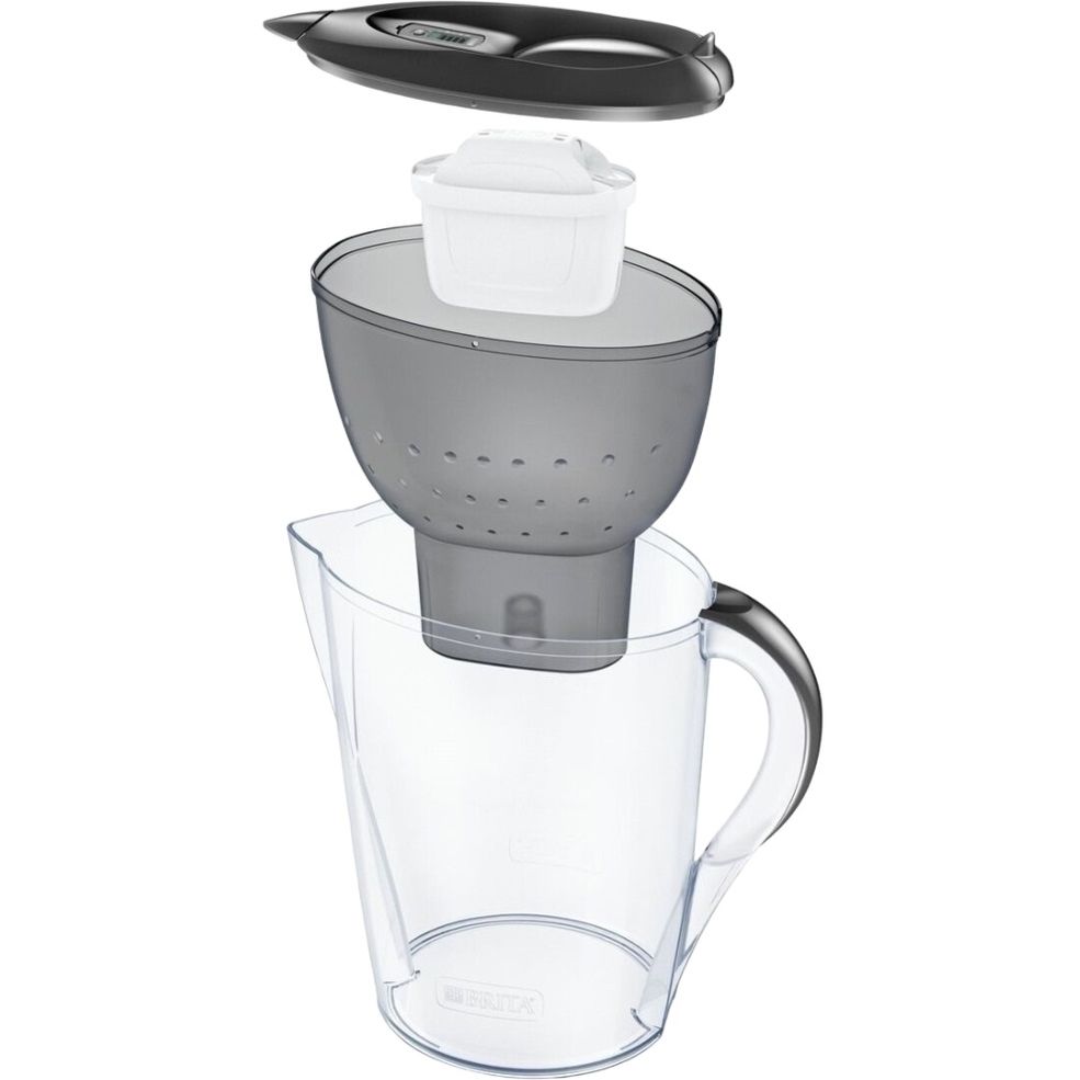 Фильтр-кувшин Brita Marella XL Memo MX+ графит 3.5 л (1040412) - фото 2