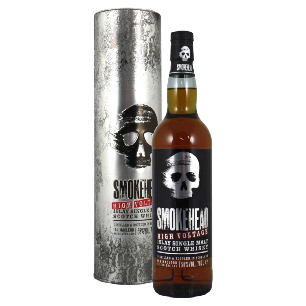 Віскі Smokehead High Voltage Single Malt Scotch Whisky, у тубусі, 58%, 0,7 л - фото 1