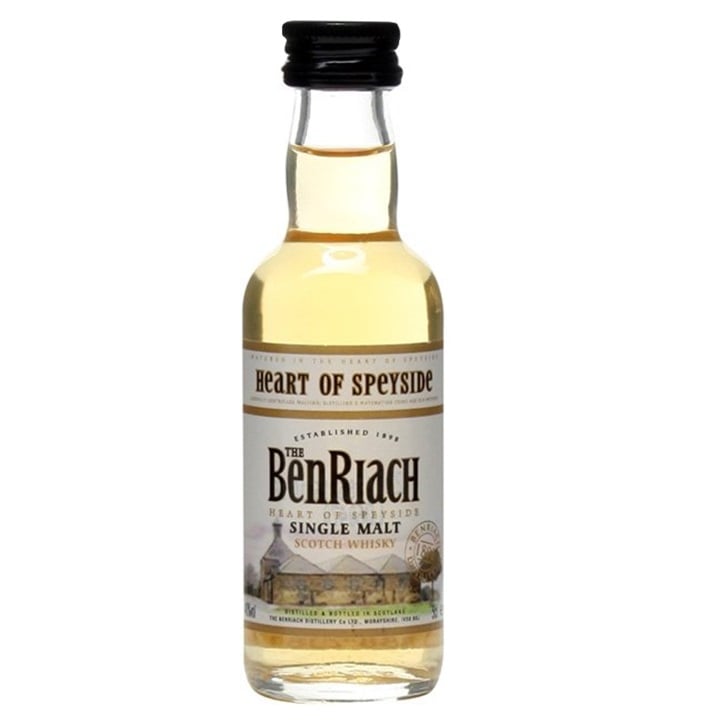 Виски BenRiach Single Malt Scotch Whisky 40% 0.05 л - фото 1
