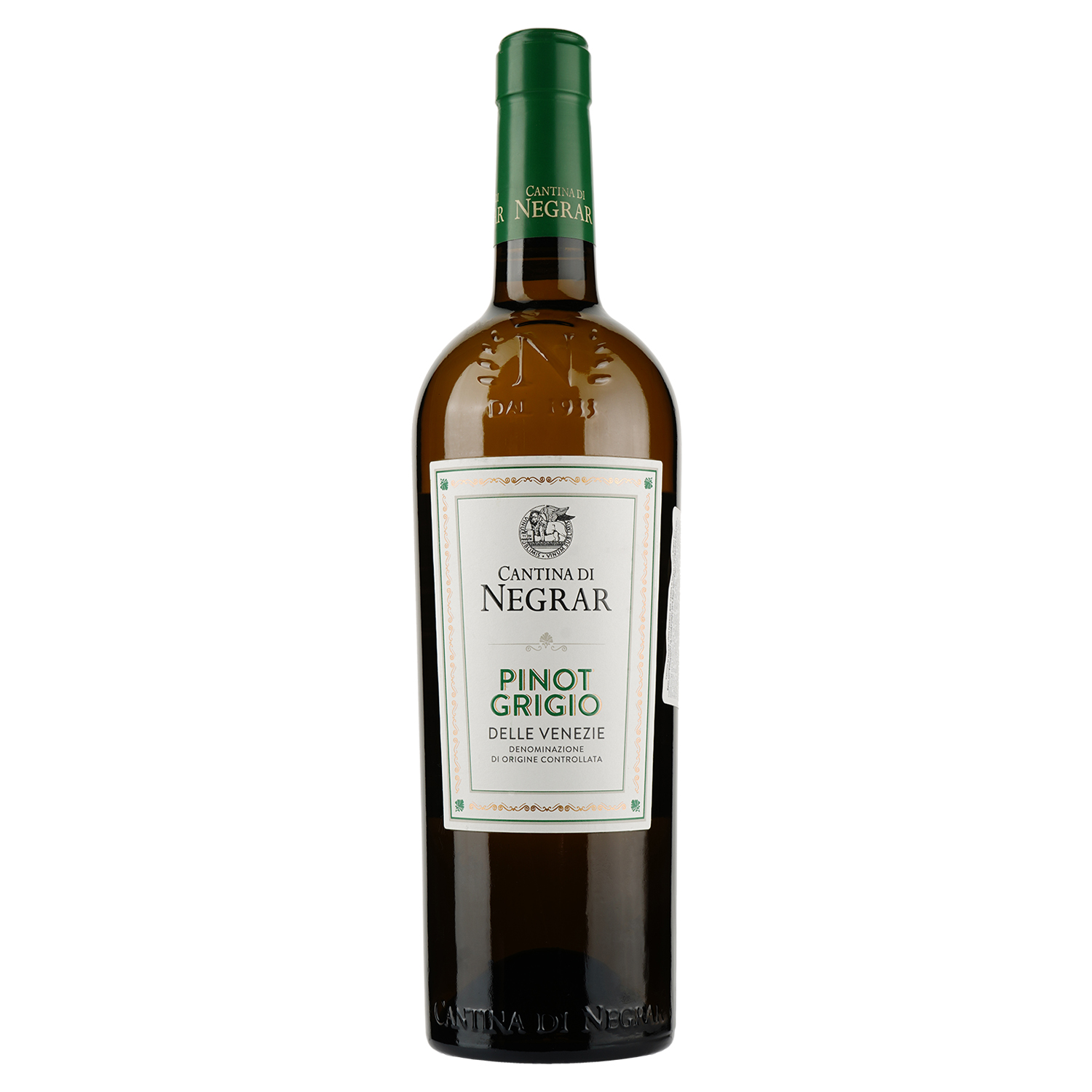 Вино Cantina di Negrar Pinot Grigio DOC, белое сухое, 12,5%, 0,75 л - фото 1