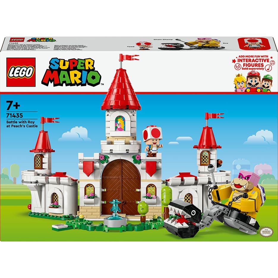 Конструктор LEGO Super Mario Битва с Роем у замка Печь 738 деталей (71435) - фото 1