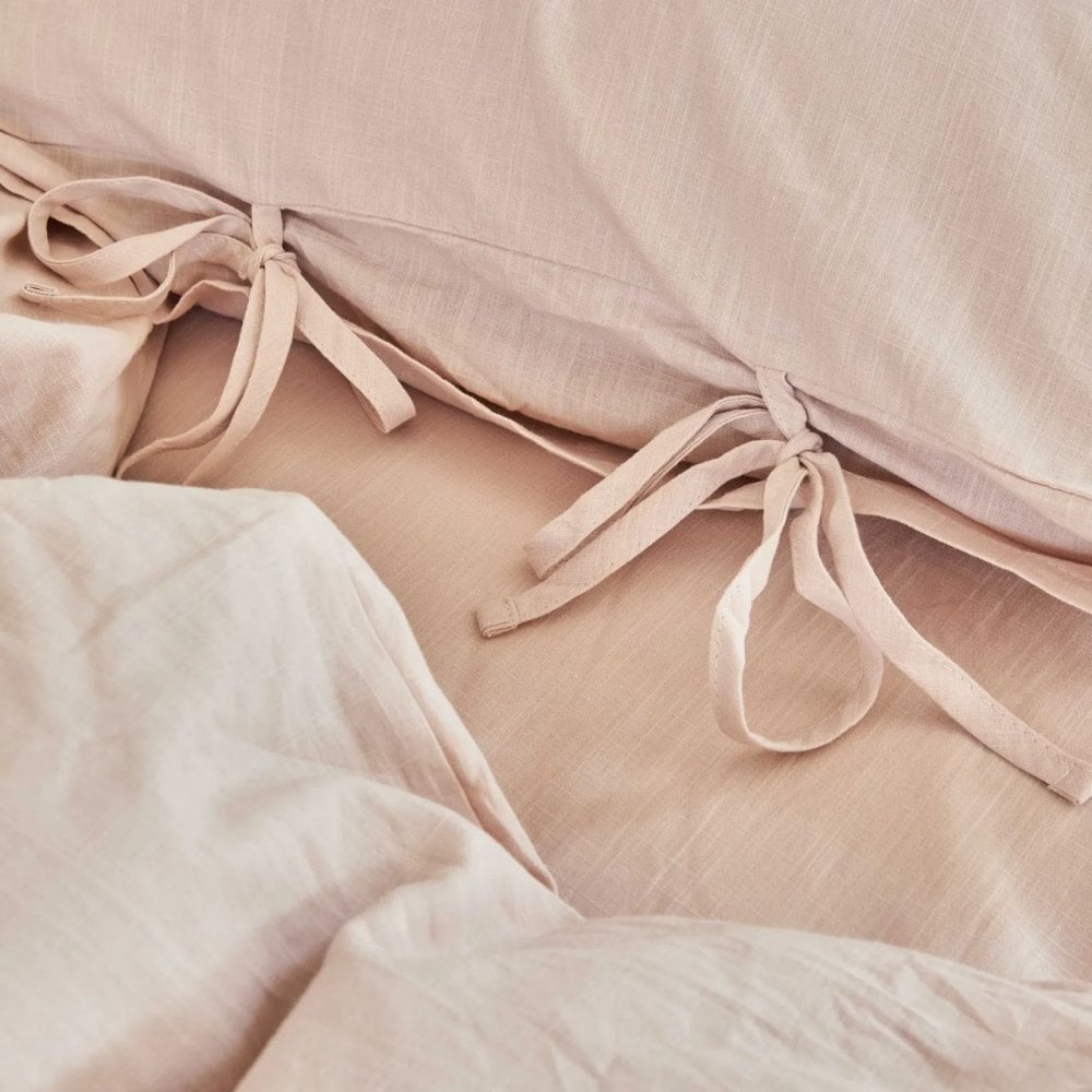 Комплект постельного белья Karaca Home 4 Element Hava Toprak blush, евростандарт, розовый (svt-2000022300803) - фото 3