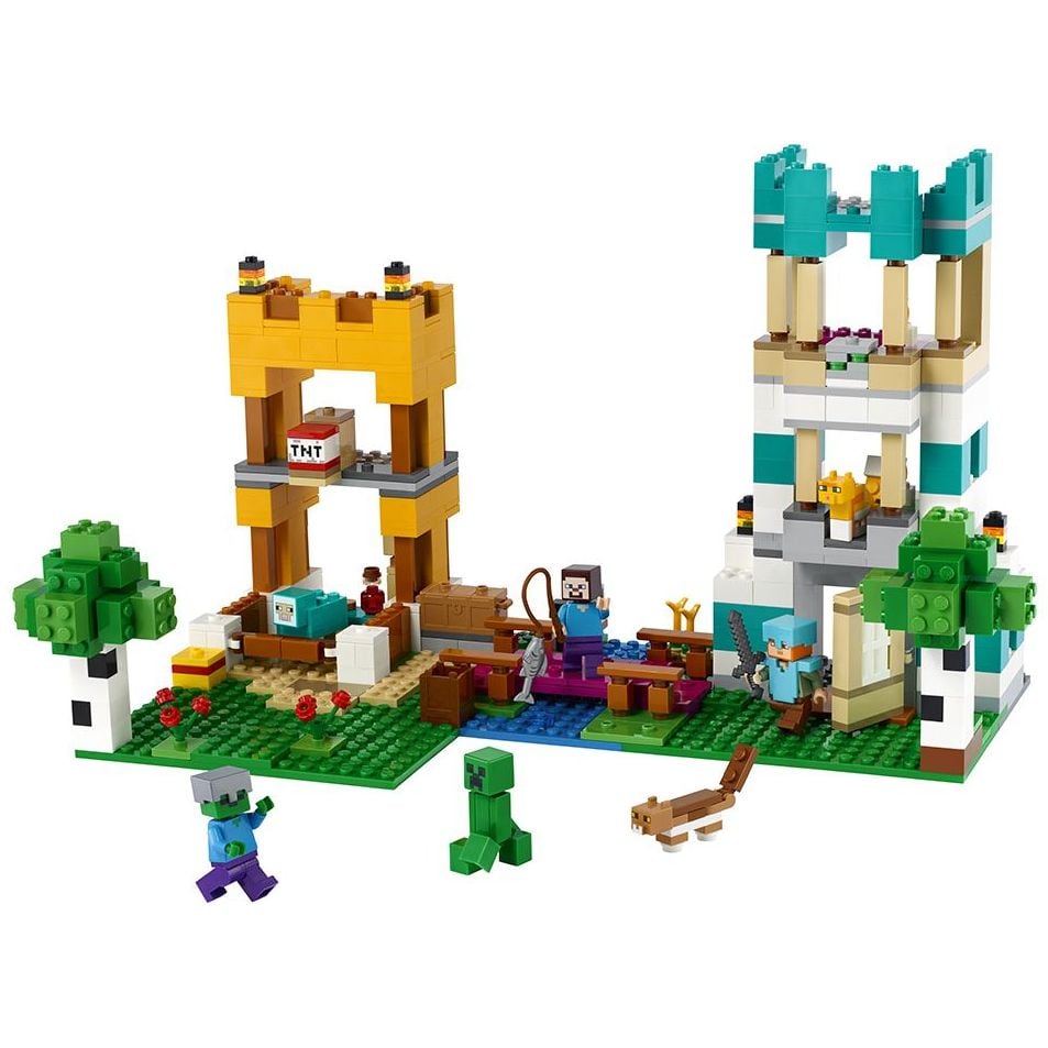 Конструктор LEGO Minecraft Сундук для творчества 4.0, 605 деталей (21249) - фото 4